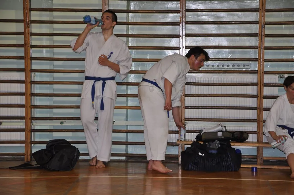 Zdjęcie z wydarzenia „Egzamin na stopnie — kumite, 27.06.2014”