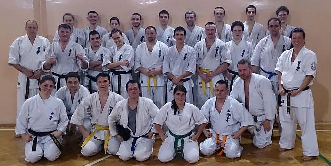 Materiał archiwalny: Wspólny trening kumite z KKS Karate — 5 marca 2014